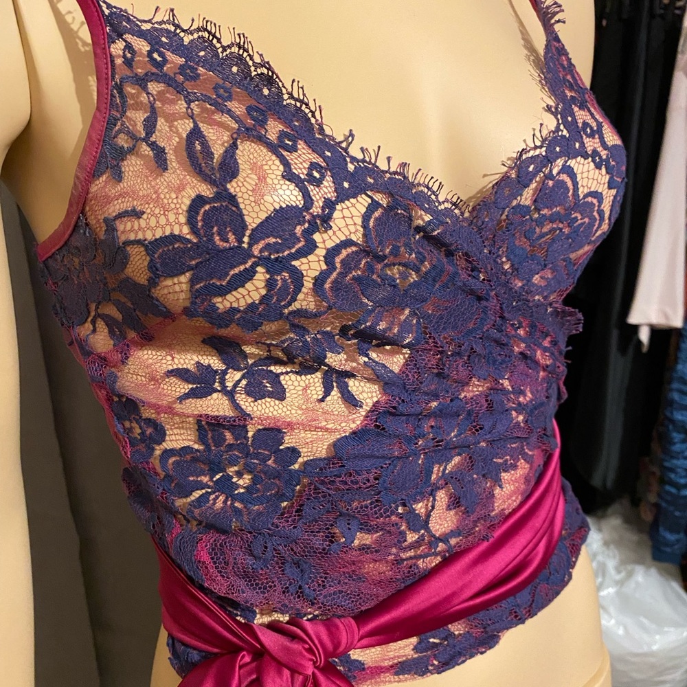 Fine lace cami